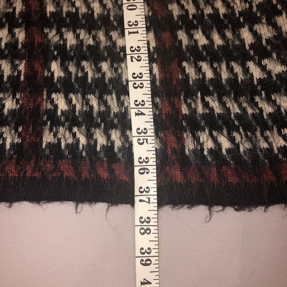 CLEO | Houndstooth Open Coatigan Sweater - Picture 5 of 16